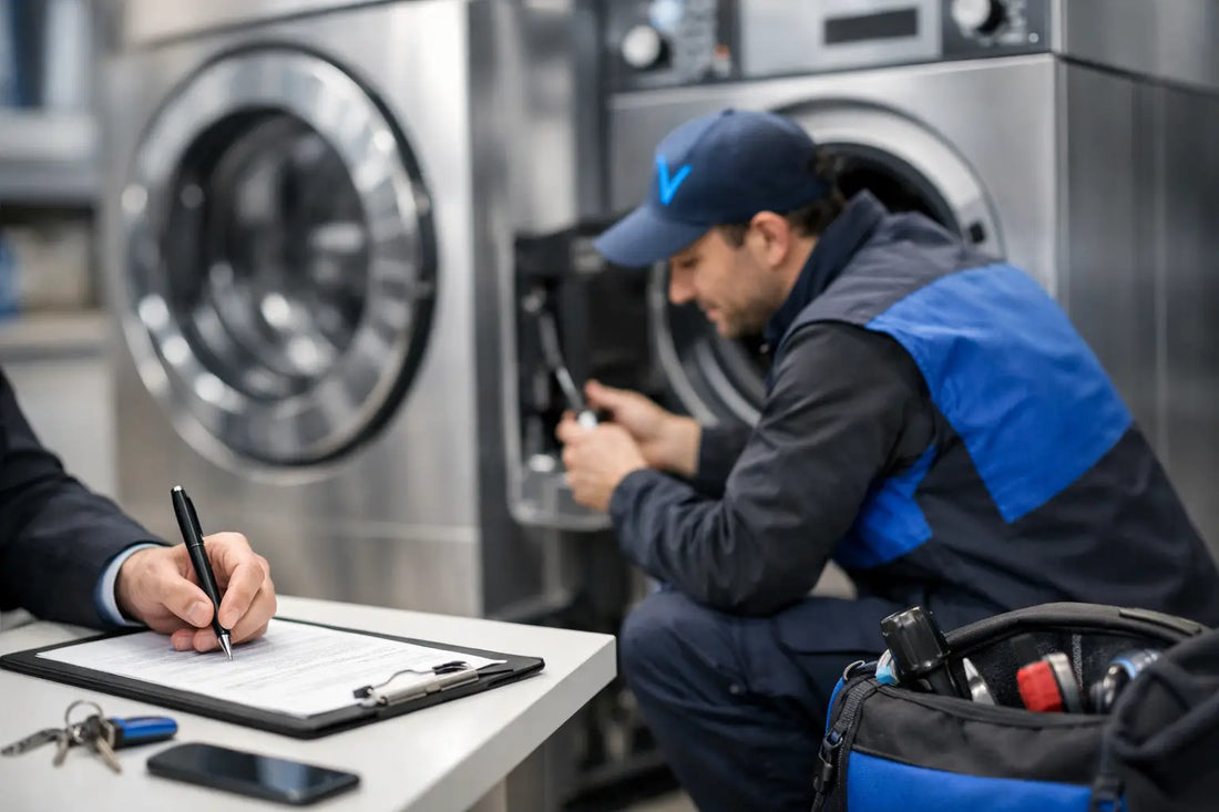 Contrat entretien laverie professionnelle