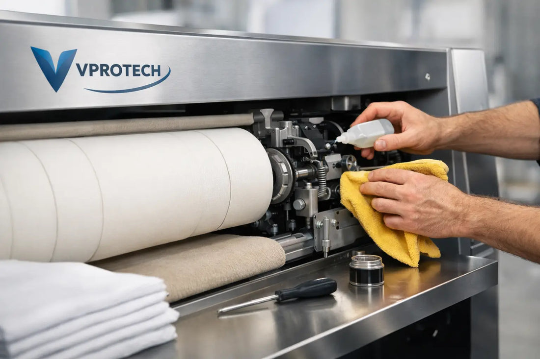 Comment entretenir une repasseuse industrielle