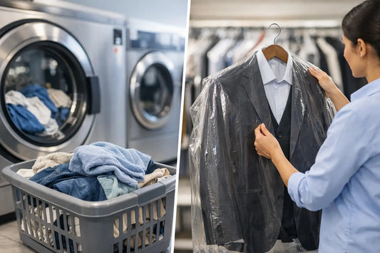 Laverie automatique ou pressing: que choisir ?