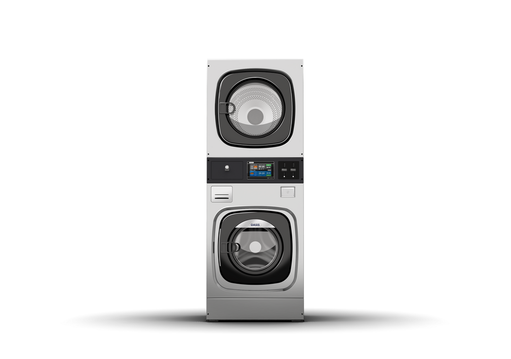 XH Machine lave-linge, sèche-linge superposés 10KG et 15KG