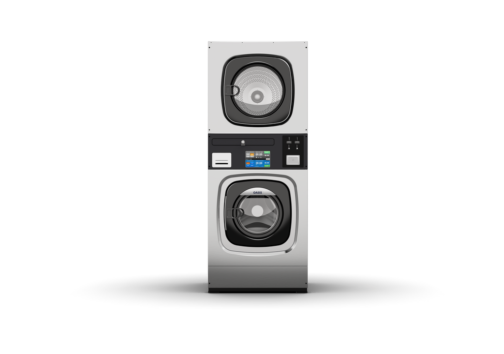 XH Machine lave-linge, sèche-linge superposés 10KG et 15KG