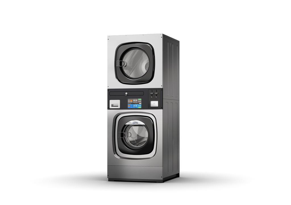 XH Machine lave-linge, sèche-linge superposés 10KG et 15KG